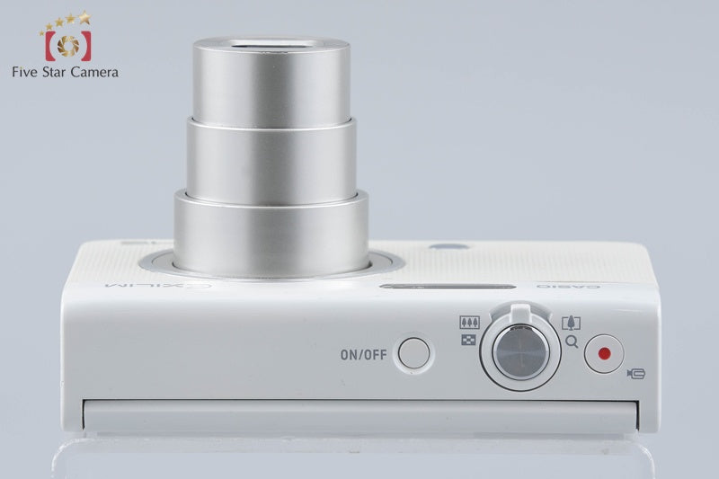 Casio HIGH SPEED EXILIM EX-ZR50 White 16.1 MP Digital Camera