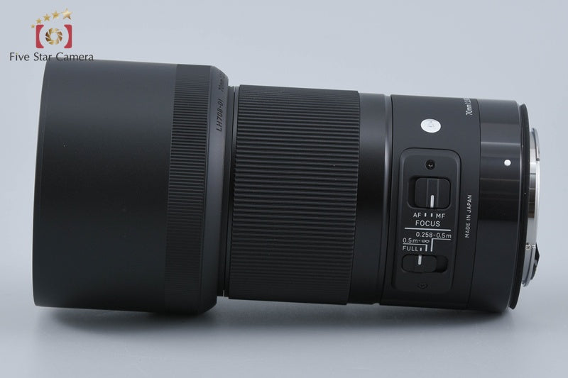 Sigma Art 70mm f/2.8 DG MACRO for Canon w/ Box