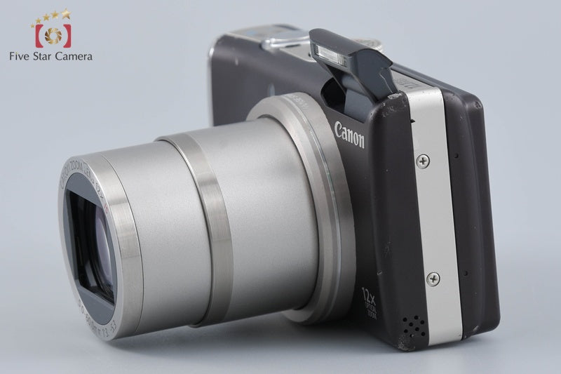 Canon PowerShot SX200 IS Warm Black 12.1 MP Digital Camera