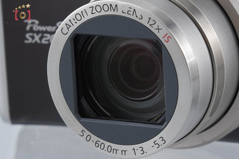 Canon PowerShot SX200 IS Warm Black 12.1 MP Digital Camera