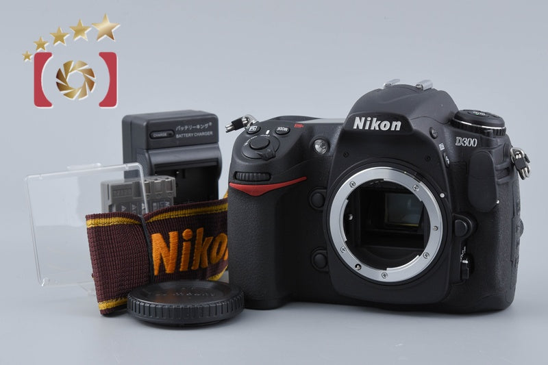 "Shutter count 449" Nikon D300 12.3 MP Digital SLR Camera Body