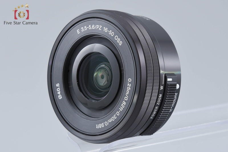 SONY E PZ 16-50mm f/3.5-5.6 OSS SELP1650 Black Sony E Mount