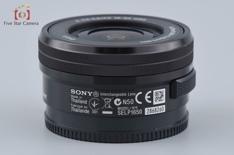 SONY E PZ 16-50mm f/3.5-5.6 OSS SELP1650 Black Sony E Mount