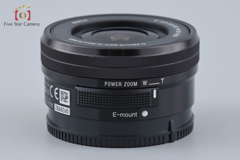 SONY E PZ 16-50mm f/3.5-5.6 OSS SELP1650 Black Sony E Mount