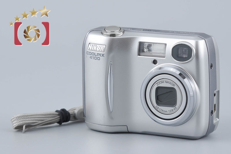Nikon COOLPIX 4100 Chrome Silver 4.0 MP Digital Camera