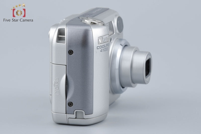 Nikon COOLPIX 4100 Chrome Silver 4.0 MP Digital Camera