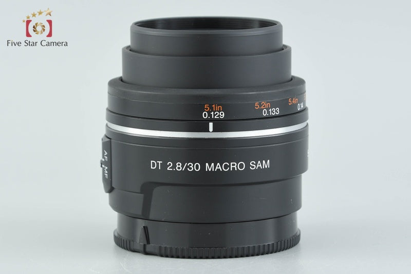 Sony DT 30mm f/2.8 MACRO SAM SAL30M28