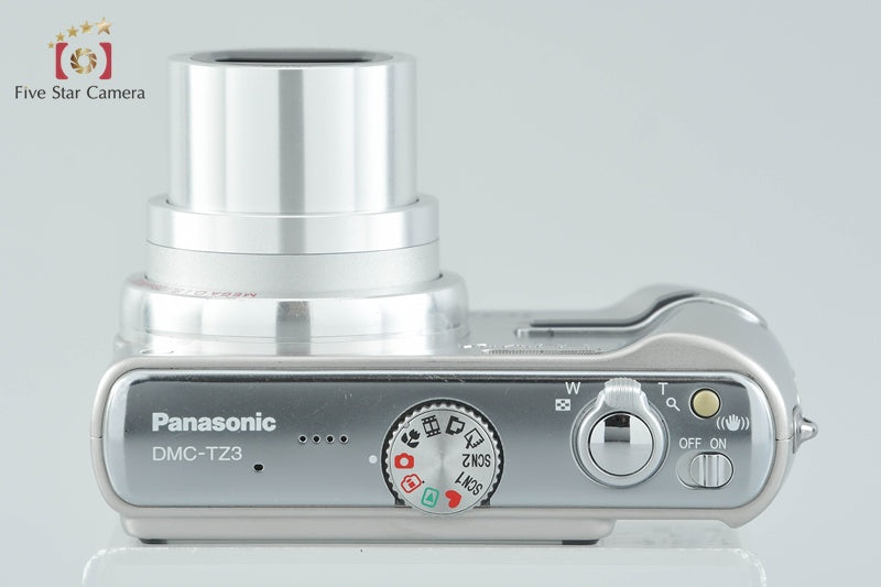 Panasonic LUMIX DMC-TZ3 Silver 7.2 MP Digital Camera