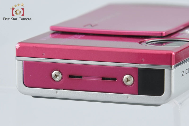 Fujifilm FINEPIX Z100fd Pink 8.0 MP Digital Camera w/ Box