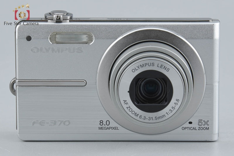 Olympus Camedia FE-370 Silver 8.0 MP Digital Camera