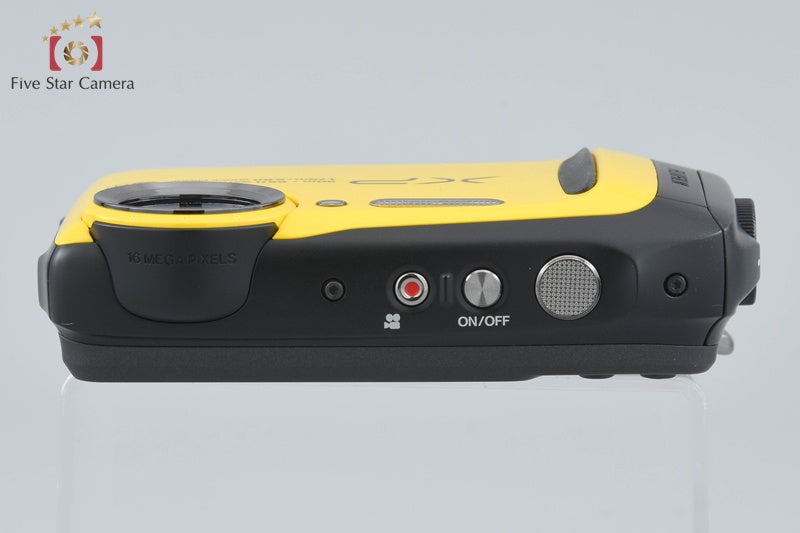 Fujifilm FINEPIX XP120 Yellow 16.4 MP Digital Camera w/ Box