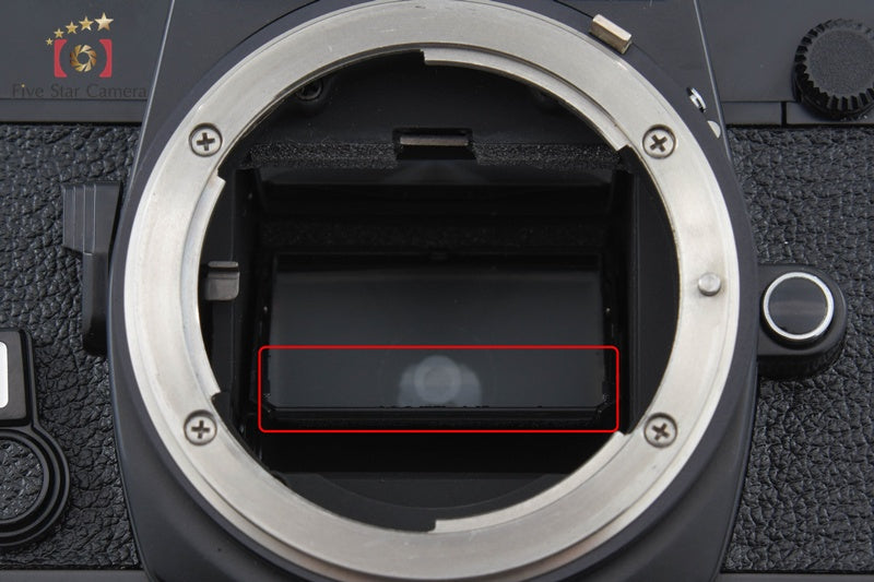 Nikon FE Black 35mm SLR Film Camera Body