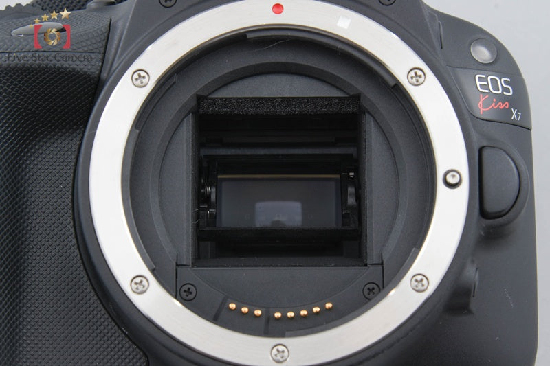"Count 4,780" Canon EOS Kiss X7 / Rebel SL1 / 100D 18.0 MP 18-55 55-250 Lenses