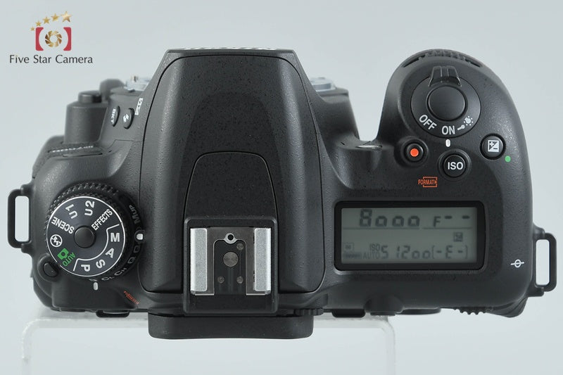 "Shutter count 712" Nikon D7500 20.9 MP Digital SLR Camera Body