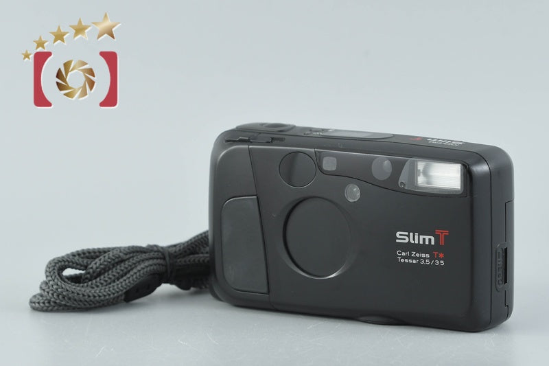 Kyocera Slim T Black 35mm Point & Shoot Film Camera