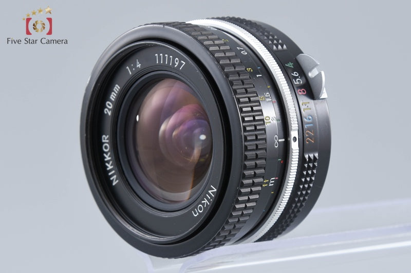 Nikon New NIKKOR 20mm f/4 Non Ai Lens