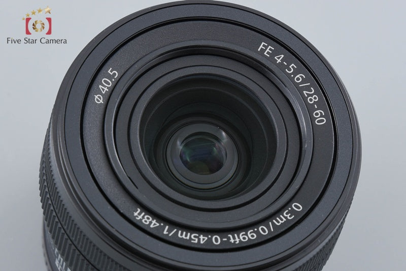 Sony FE 28-60mm f/4-5.6 SEL2860