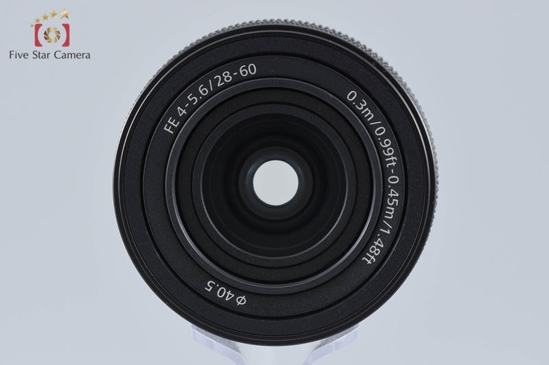 Sony FE 28-60mm f/4-5.6 SEL2860