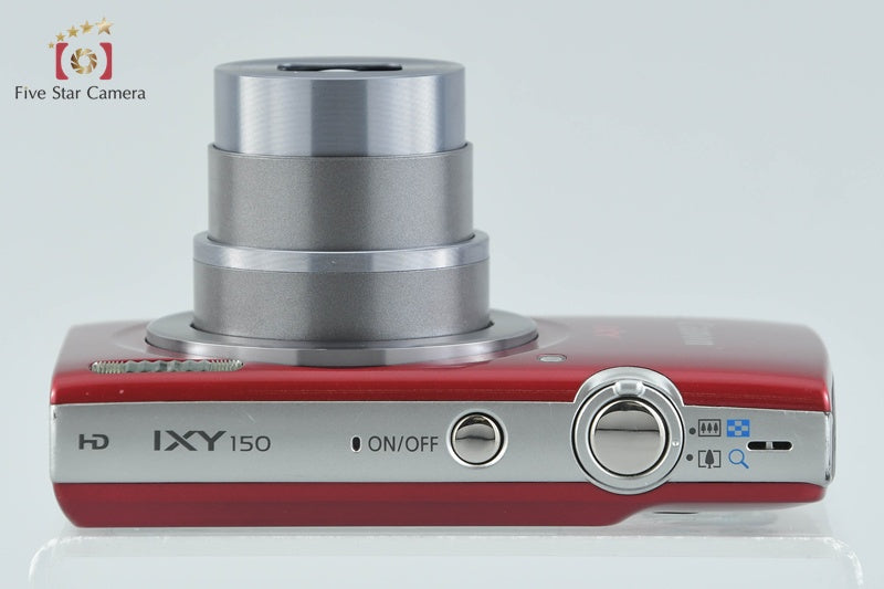 Canon IXY 150 Red 20.0 MP Digital Camera w/ Box