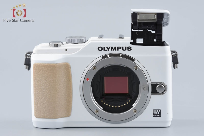 "Count 2,173" Olympus PEN Lite E-PL2 White 12.3 MP 14-42 40-150 Lenses