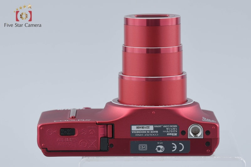 Nikon COOLPIX S9500 Velvet Red 18.1 MP Digital Camera