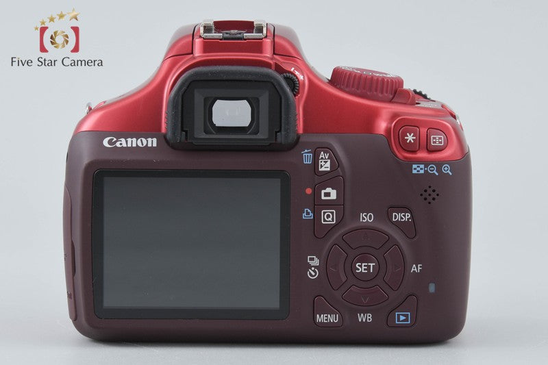 "Count 814" Canon EOS Kiss X50 / Rebel T3 / 1100D Red 12.2 MP 18-55 Lens