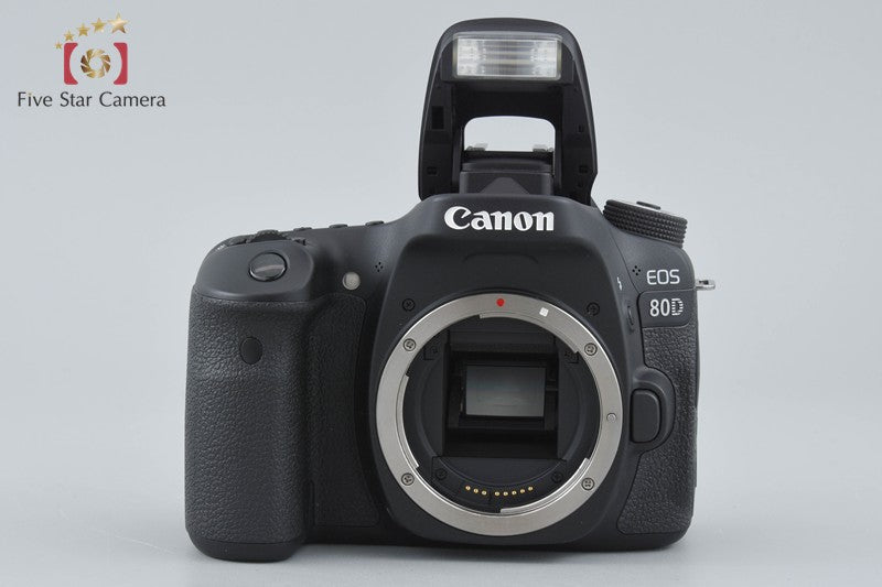 "Shutter count 455" Canon EOS 80D 24.2 MP Digital SLR Camera Body