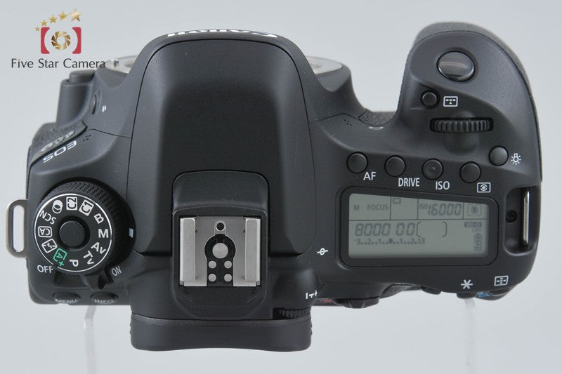 "Shutter count 455" Canon EOS 80D 24.2 MP Digital SLR Camera Body