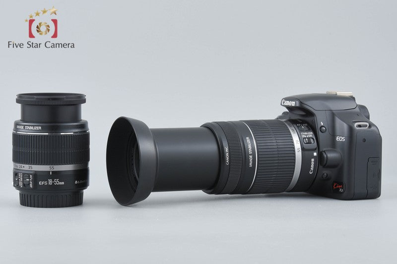 "Count 1,087" Canon EOS Kiss X2 / Rebel XSi / 450D 12.2 MP 18-55 55-250 Lenses