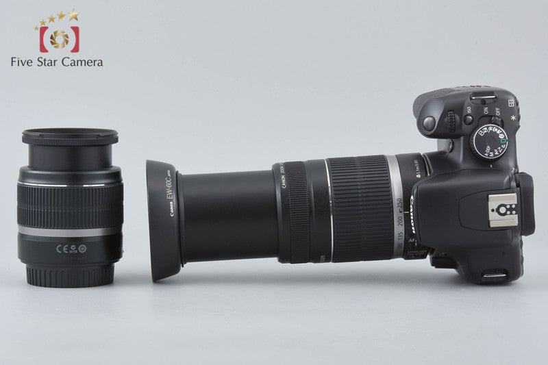 "Count 1,087" Canon EOS Kiss X2 / Rebel XSi / 450D 12.2 MP 18-55 55-250 Lenses