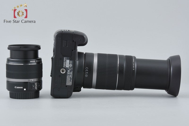 "Count 1,087" Canon EOS Kiss X2 / Rebel XSi / 450D 12.2 MP 18-55 55-250 Lenses