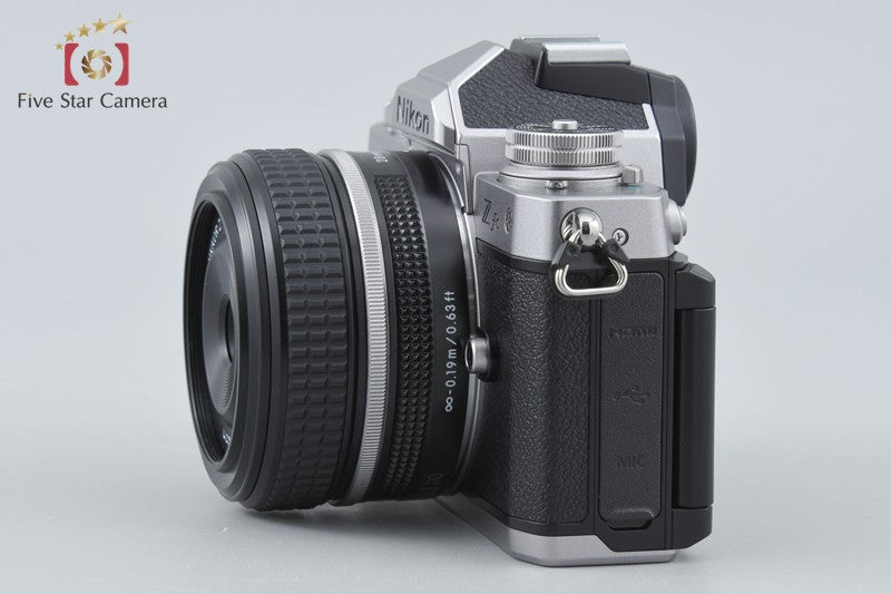 "Count 494" Nikon Z fc Silver 20.9 MP NIKKOR Z 28mm f/2.8 SE Special Edition Kit