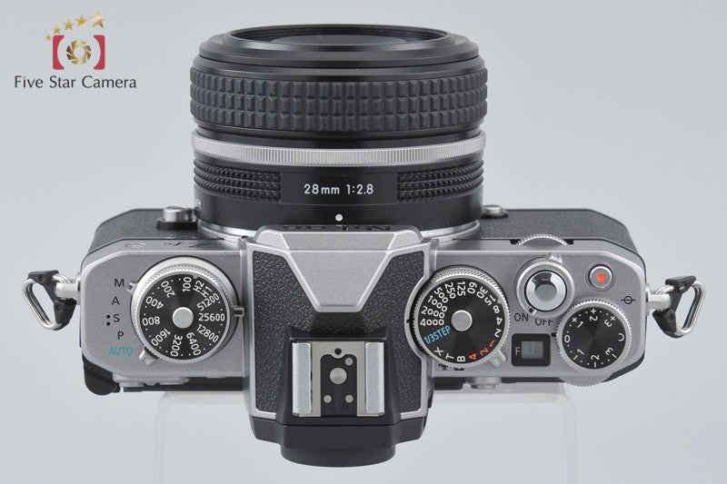 "Count 494" Nikon Z fc Silver 20.9 MP NIKKOR Z 28mm f/2.8 SE Special Edition Kit