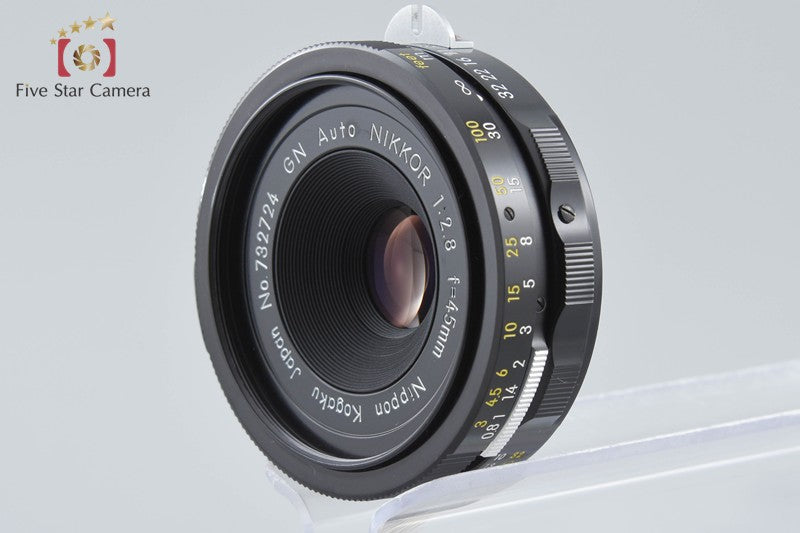 Nikon GN Auto NIKKOR 45mm f/2.8 Non Ai Lens