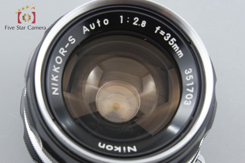 Nikon NIKKOR-S Auto 35mm f/2.8 Ai Converted Lens