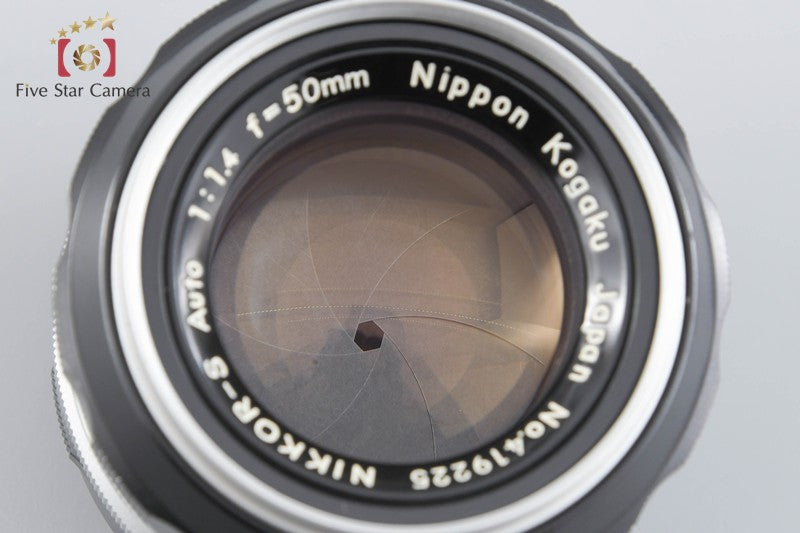 Nikon NIKKOR-S Auto 50mm f/1.4 Non Ai Lens