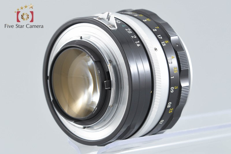 Nikon NIKKOR-S Auto 50mm f/1.4 Non Ai Lens