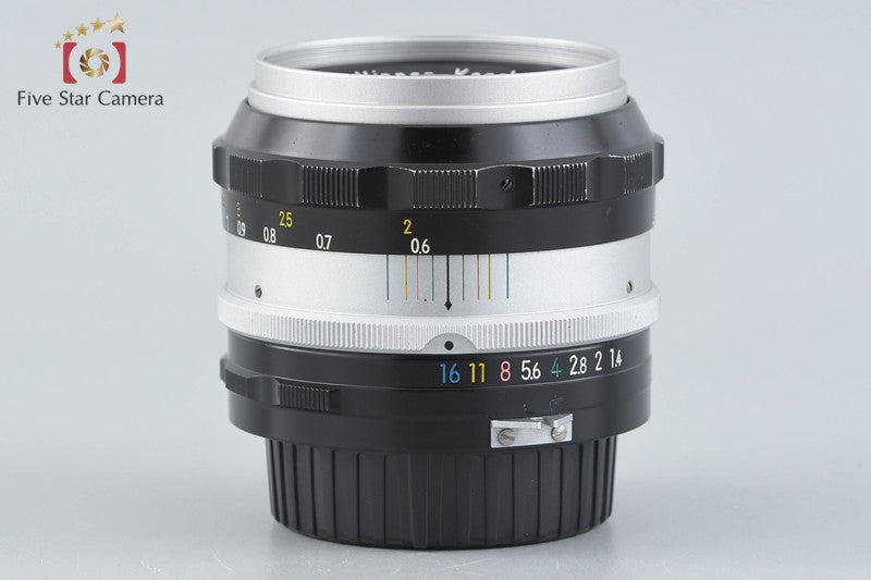 Nikon NIKKOR-S Auto 50mm f/1.4 Non Ai Lens