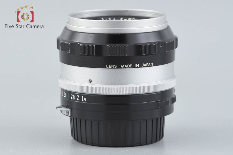 Nikon NIKKOR-S Auto 50mm f/1.4 Non Ai Lens