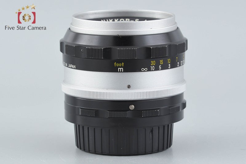 Nikon NIKKOR-S Auto 50mm f/1.4 Non Ai Lens