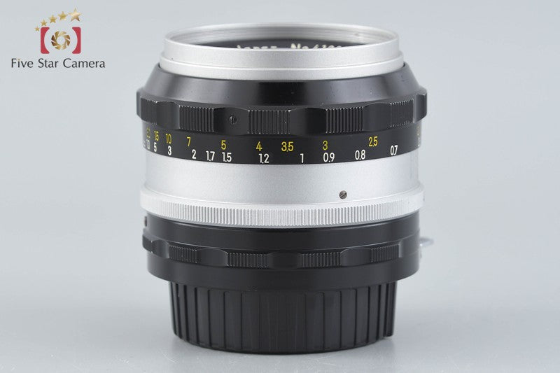 Nikon NIKKOR-S Auto 50mm f/1.4 Non Ai Lens