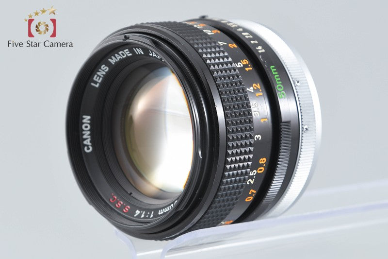 Canon FD 50mm f/1.4 S.S.C.