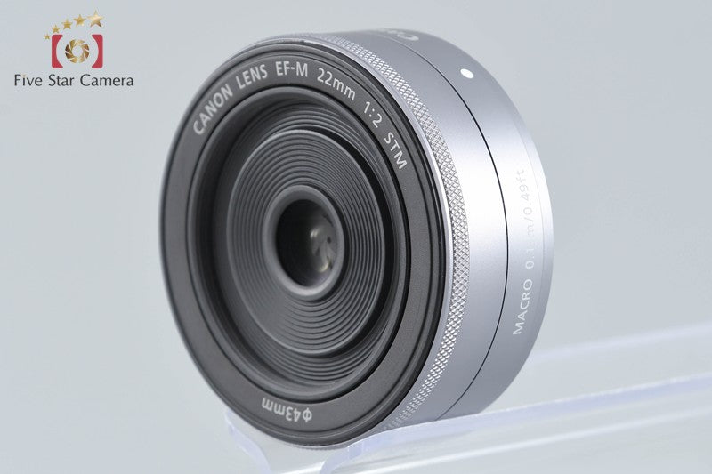 Canon EF-M 22mm f/2 STM Silver