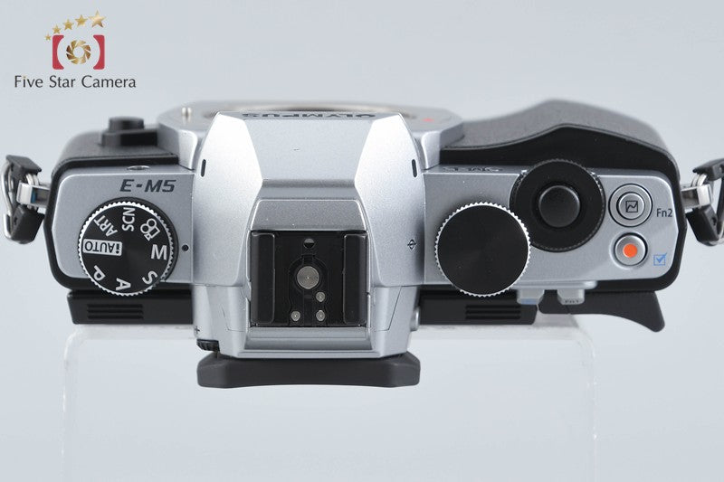"Count 901" Olympus OM-D E-M5 Silver 16.0 MP Digital Mirrorless Camera Body