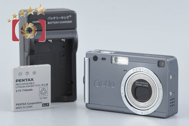 PENTAX Optio S4i Brilliant Gray 4.0 MP Digital Camera