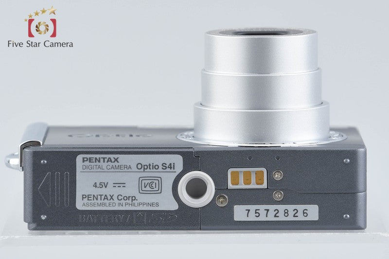 PENTAX Optio S4i Brilliant Gray 4.0 MP Digital Camera