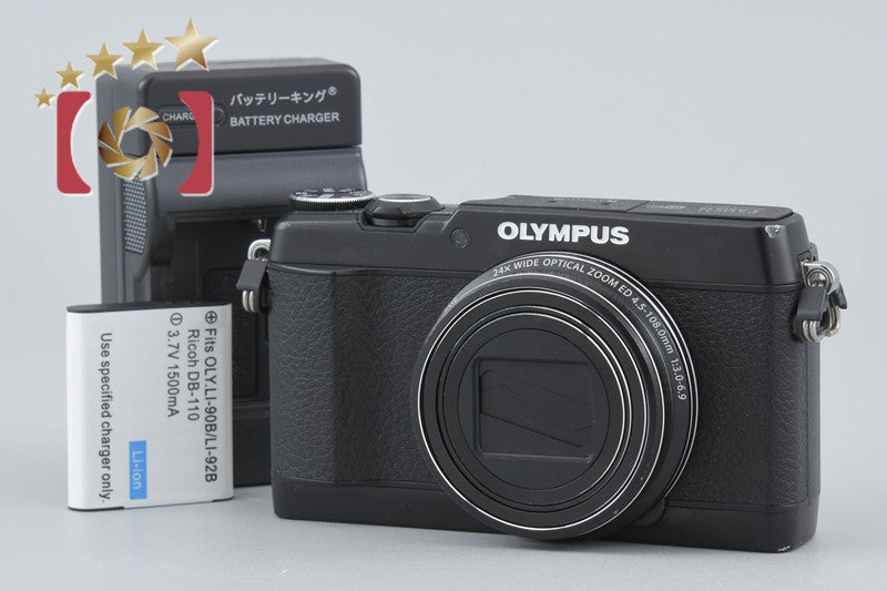 Olympus Stylus SH-1 Black 16.0 MP Digital Camera