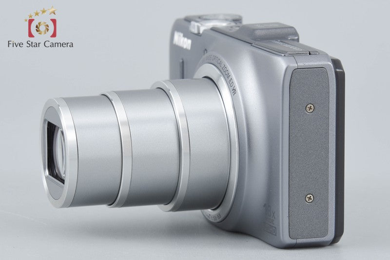 Nikon COOLPIX S9300 Crystal Silver 16.0 MP Digital Camera