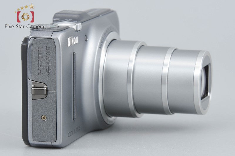 Nikon COOLPIX S9300 Crystal Silver 16.0 MP Digital Camera