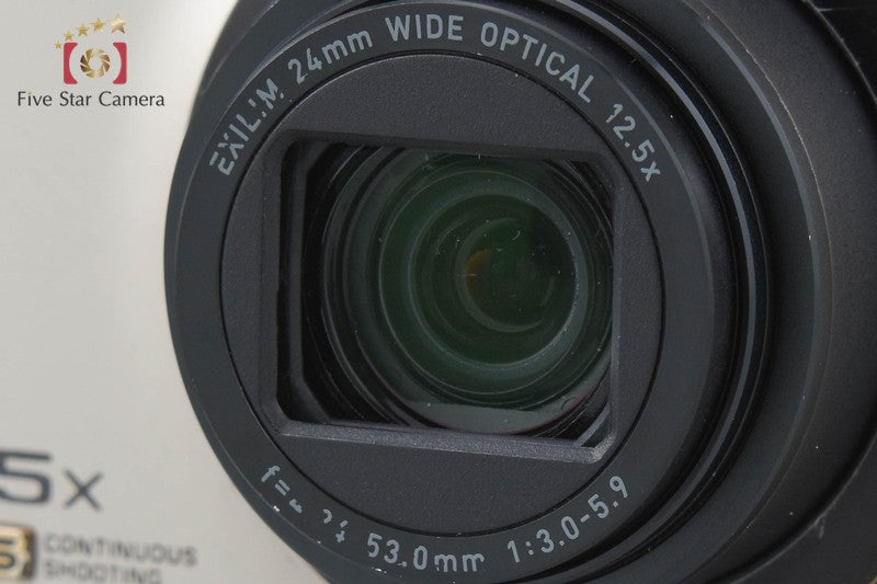 Casio HIGH SPEED EXILIM EX-ZR300 Gold 16.1 MP Digital Camera